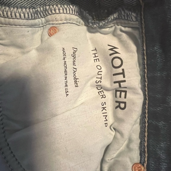 MOTHER Dark Blue Flare Jeans - Picture 4 of 4